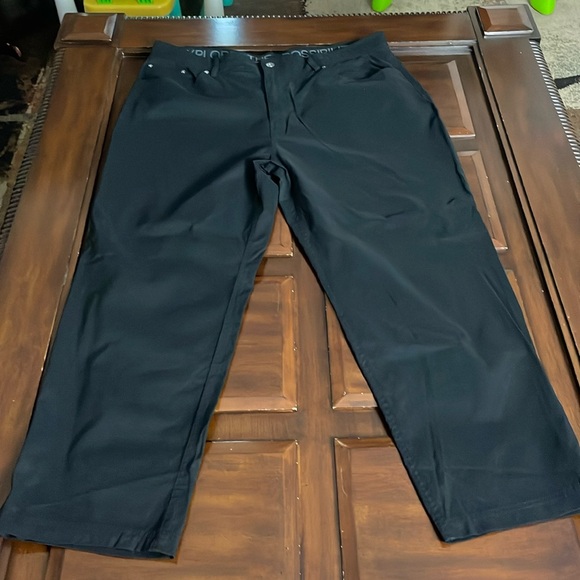 Gerry Mens Ventures Performance Stretch black Pants number 1526734 size 40x30 - Picture 1 of 10
